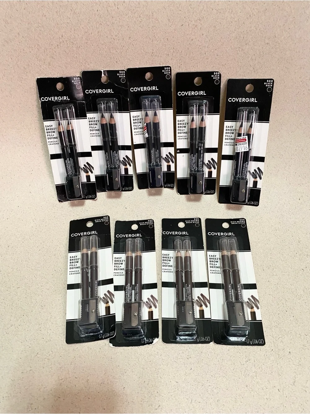 Covergirl Easy Breezy Brow Fill + Define Pencils